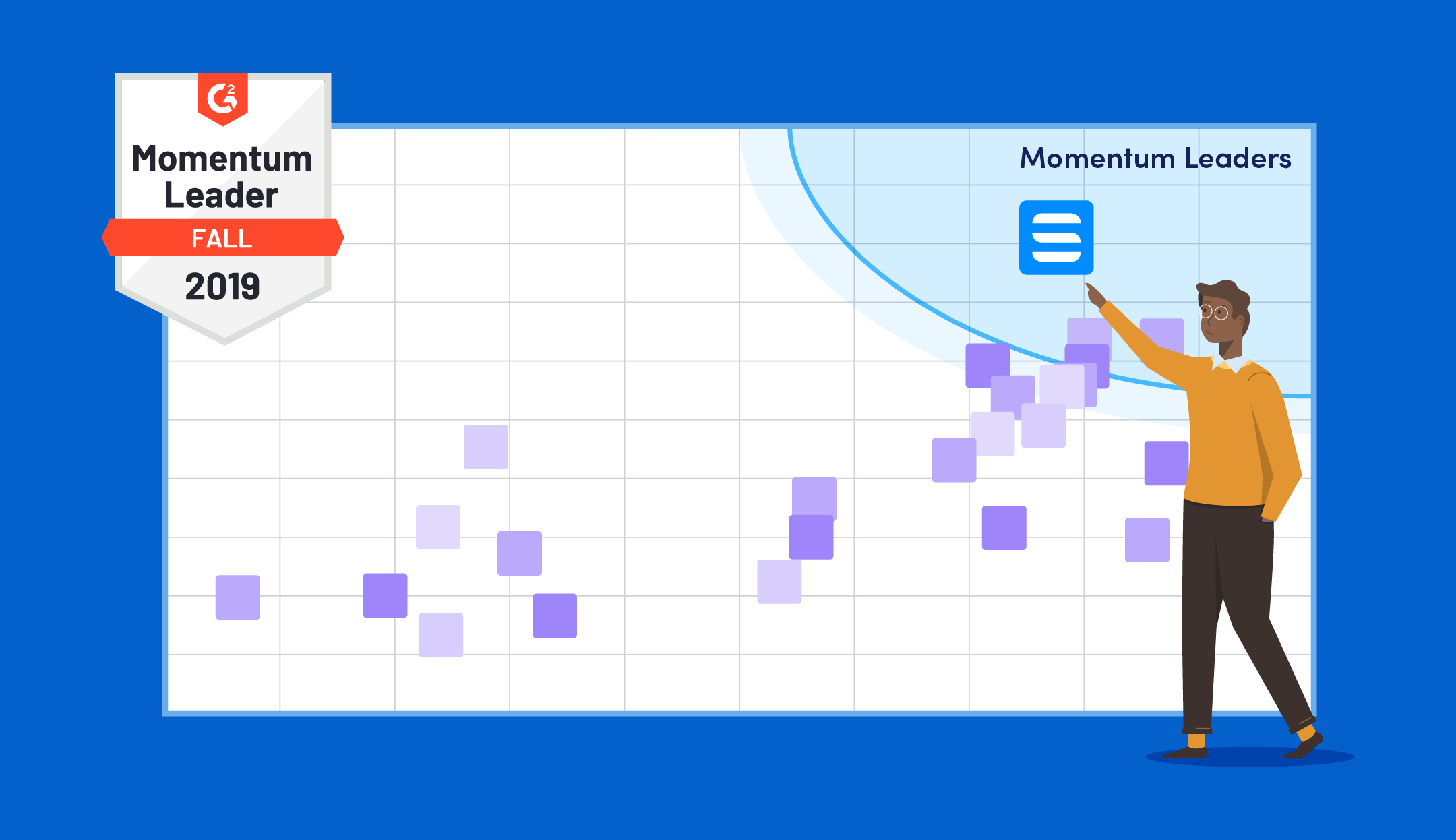 Skedulo Named Momentum Leader for Field Service Management and Workforce Management on G2 cover image