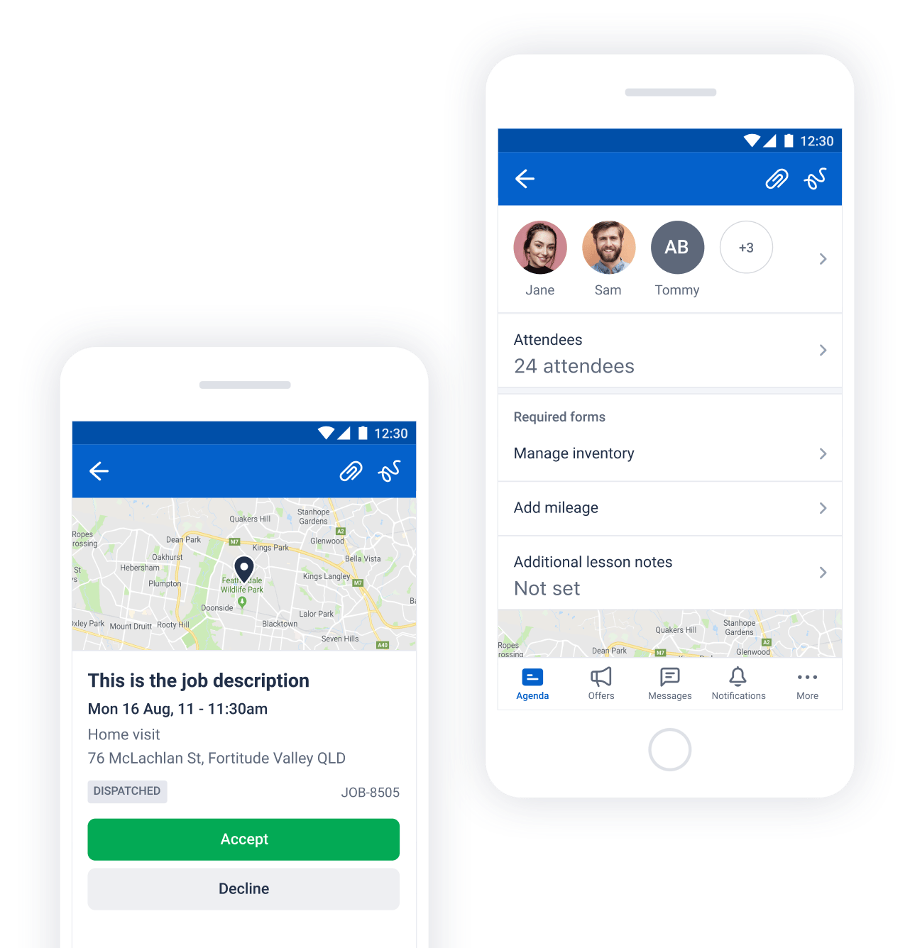 Skedulo Mobile App
