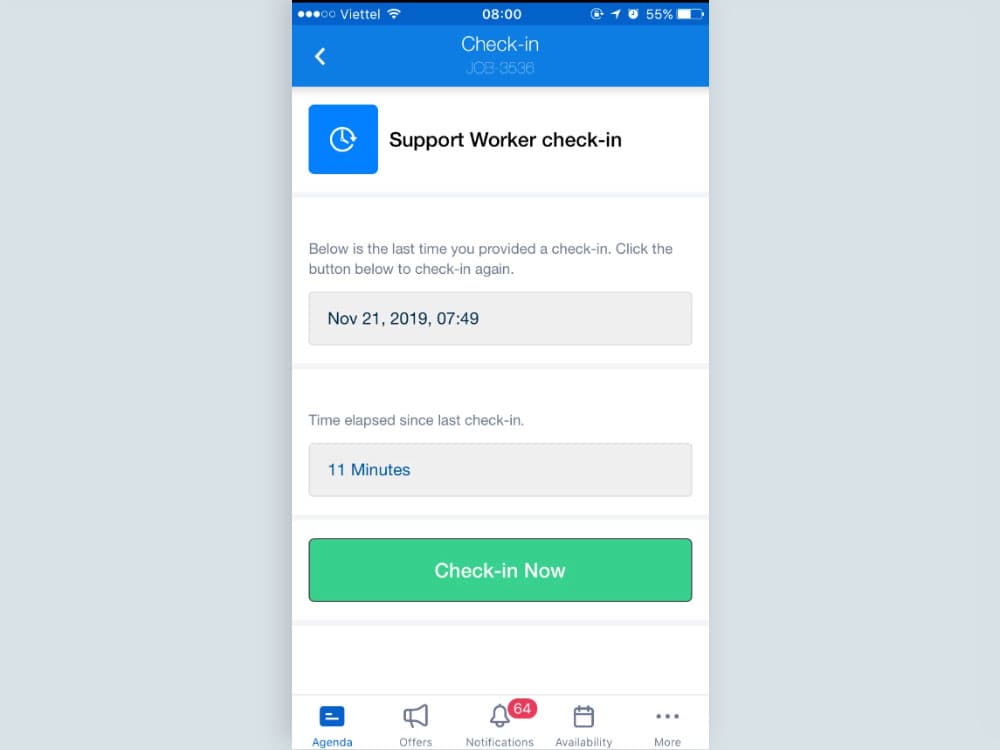 Lone Worker Risk Check-in screenshot 4