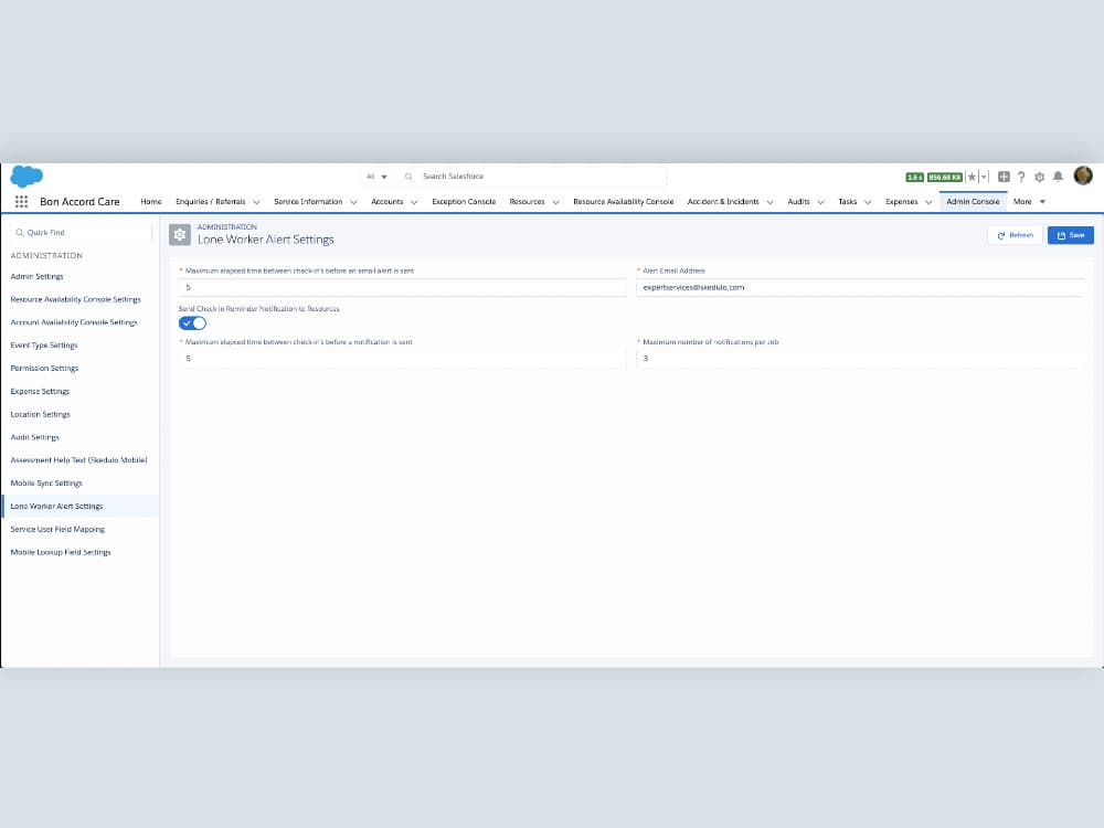 Lone Worker Risk Check-in screenshot 3