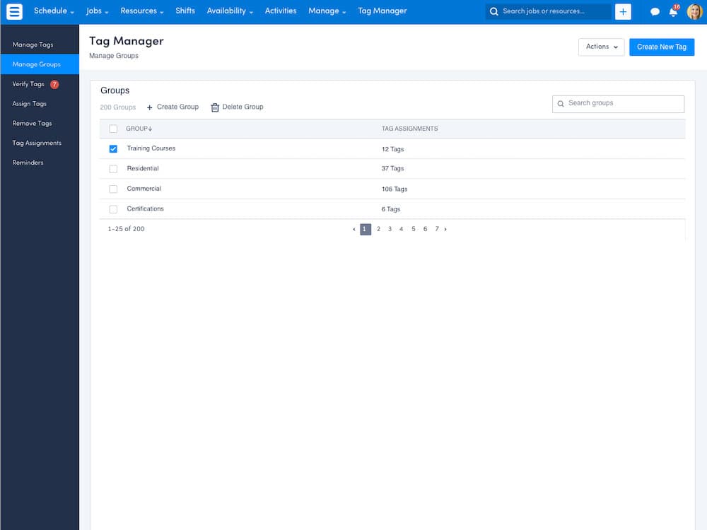 Tag Management Console screenshot 5
