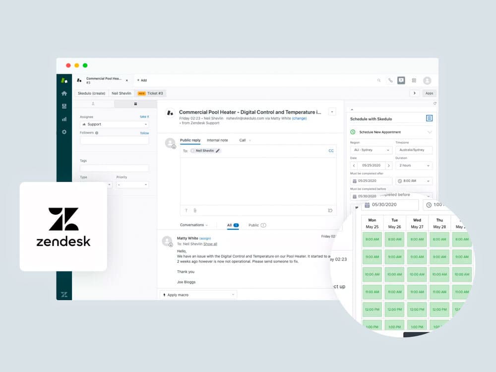 Zendesk screenshot 1