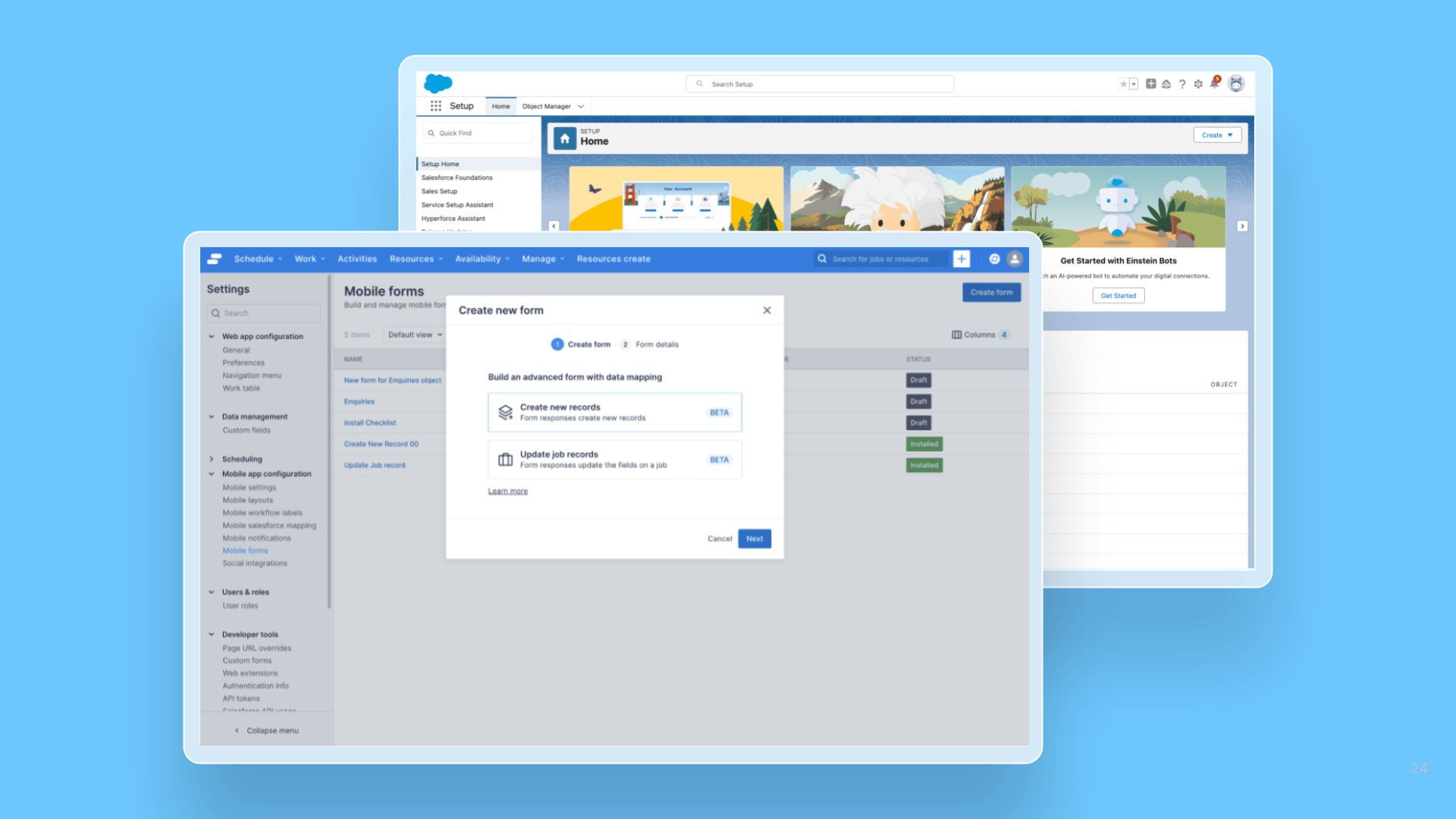 Form Builder for Skedulo on Salesforce is now available in Beta cover image