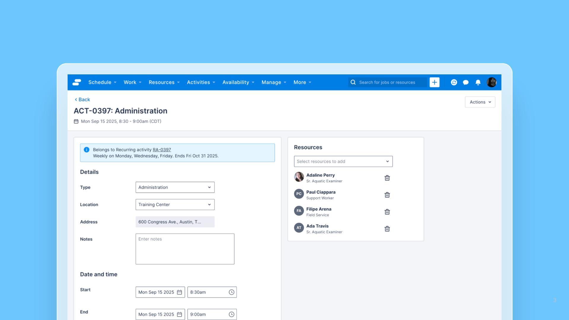 Add multiple Resources to Activities cover image