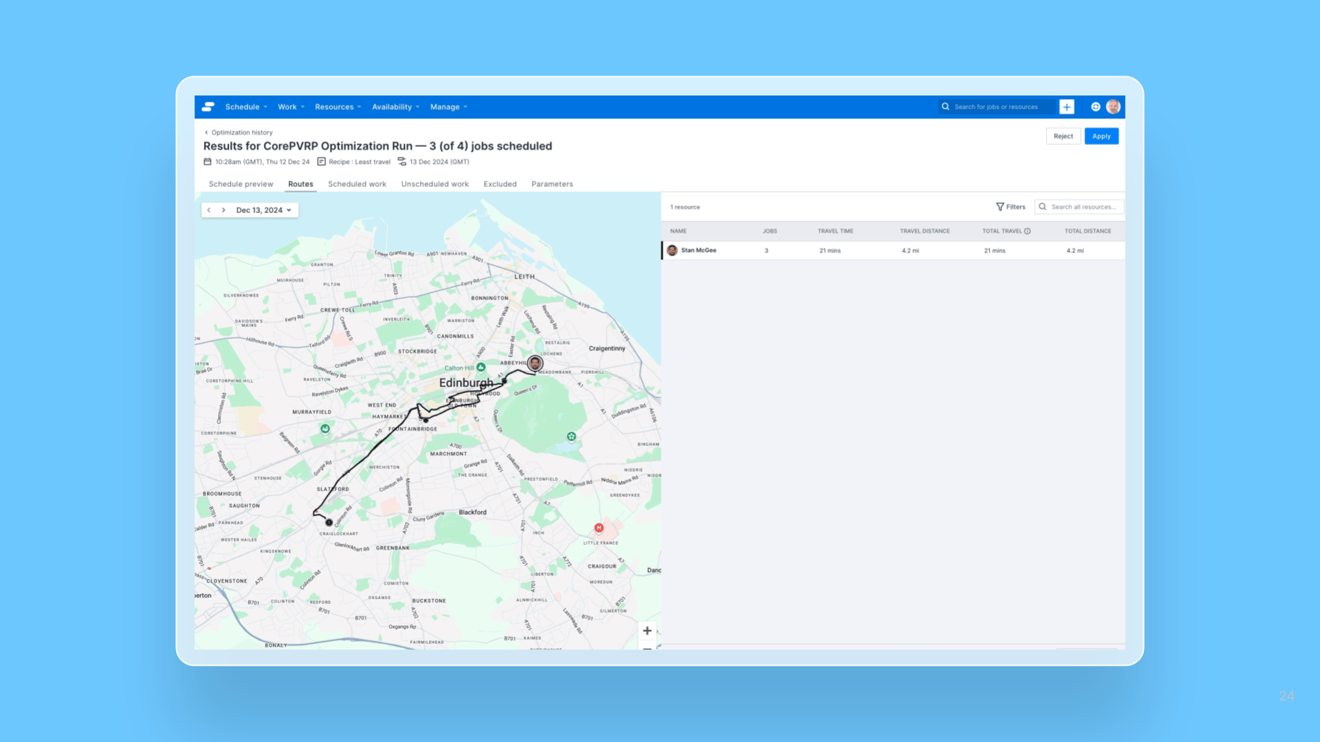 Enhanced travel time handling for temporary addresses cover image