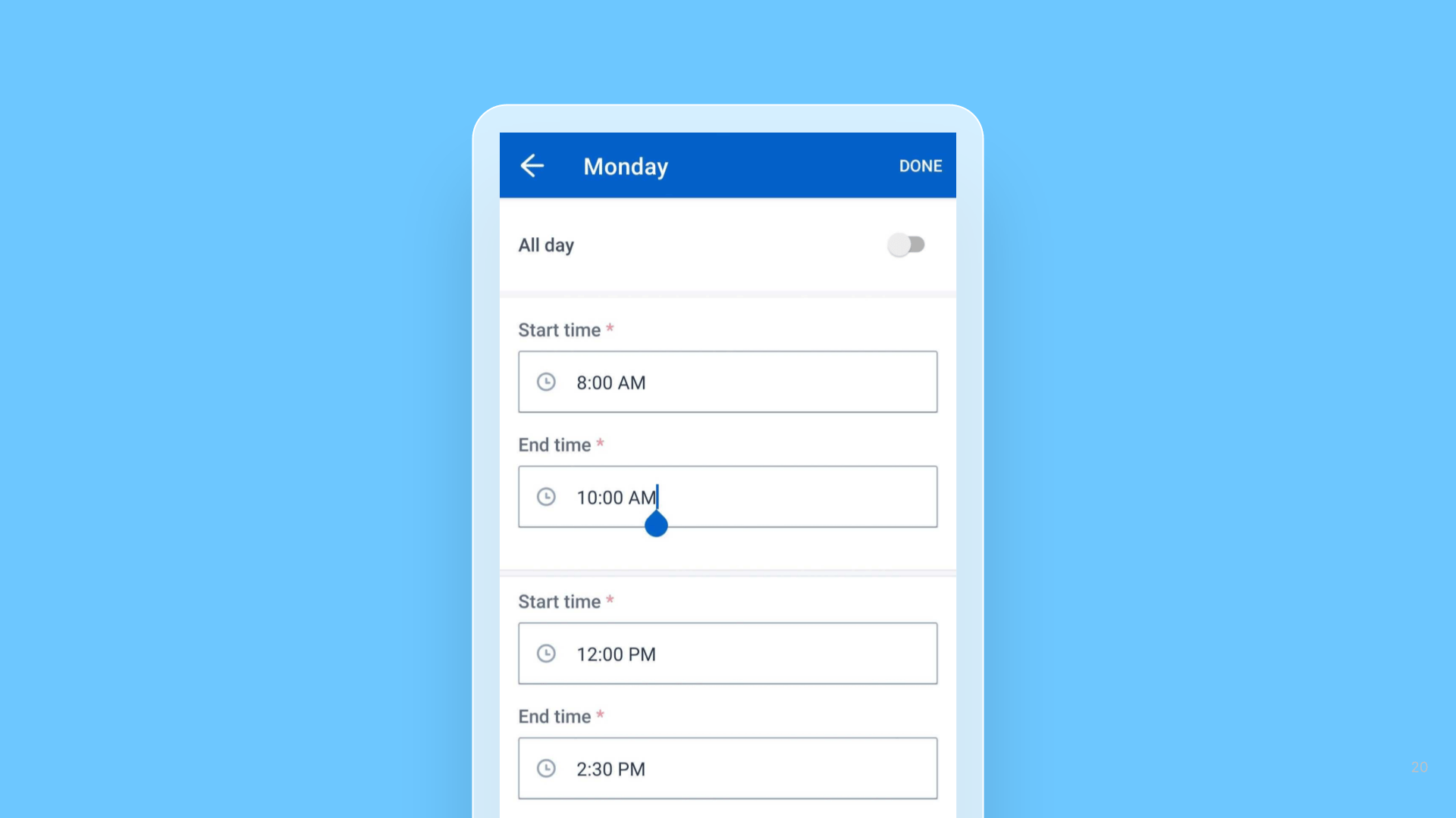 Skedulo Plus – Create multiple time slots in recurring availability patterns cover image
