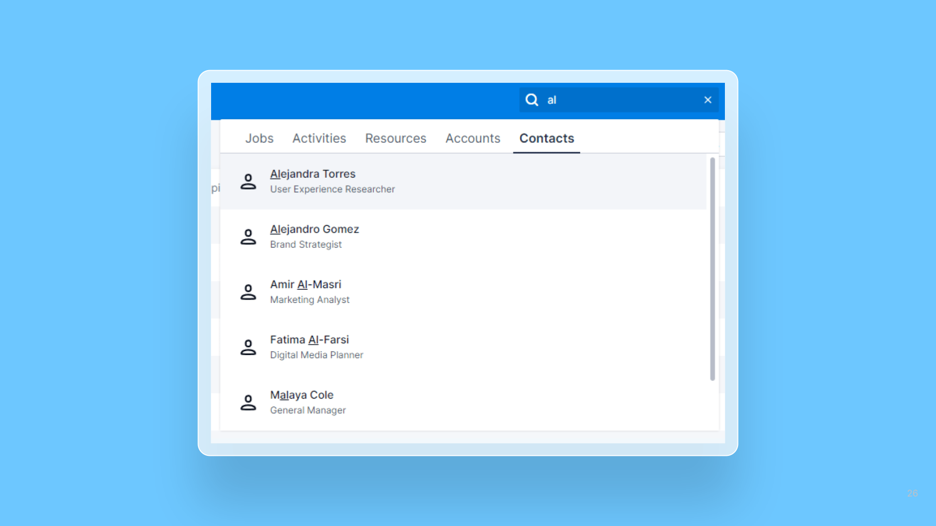 New record types returned in the web app search tool release note