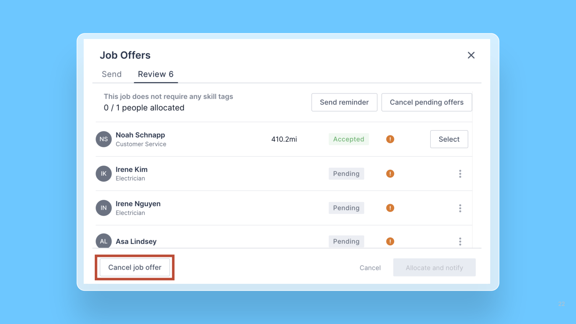 Resend declined or canceled job offers cover image