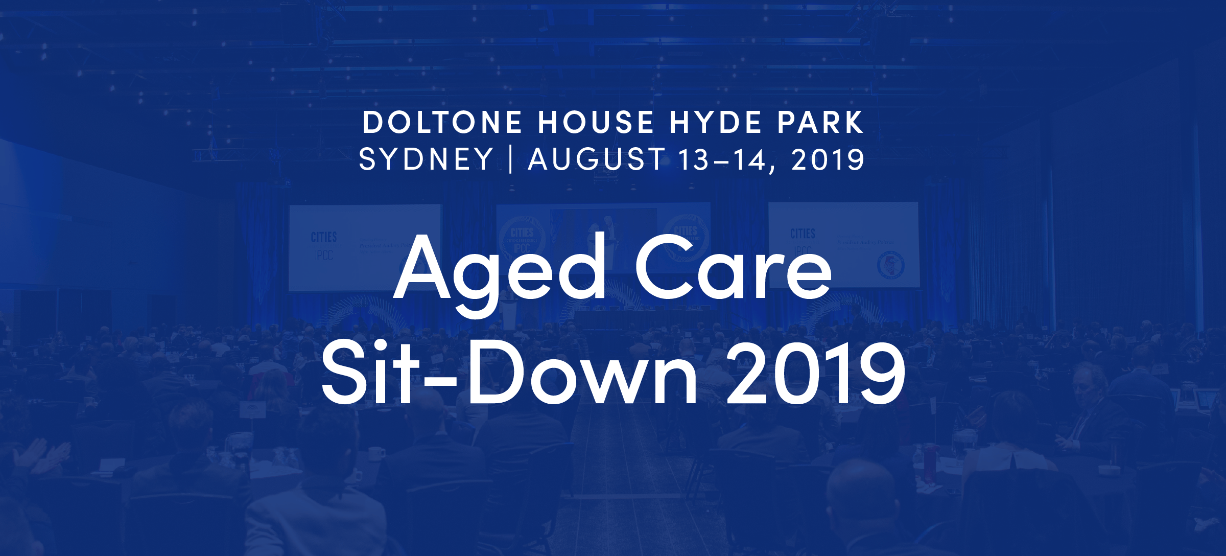 Aged Care Sit-Down 2019 event image