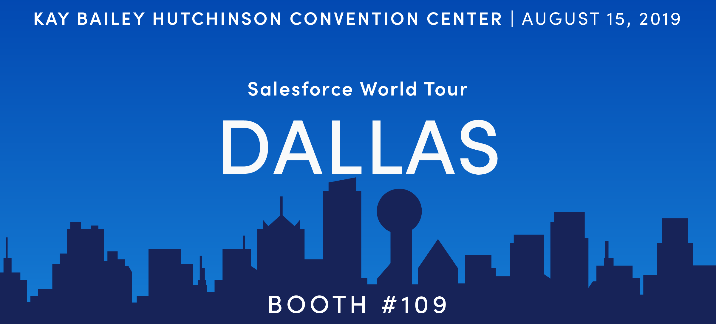 Salesforce World Tour Dallas event image