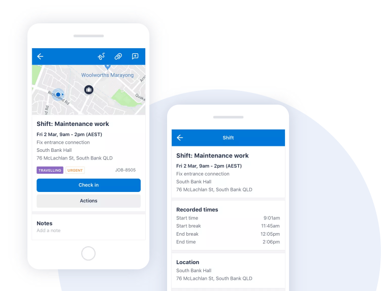 Track employee hours and capture field data on any mobile