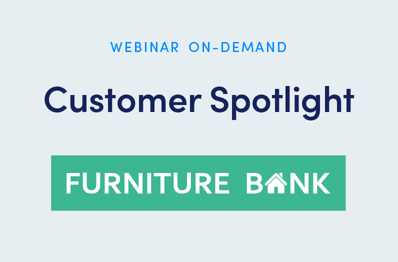 Customer Spotlight: How not-for-profit Furniture Bank optimizes their scheduling to combat furniture poverty resource cover