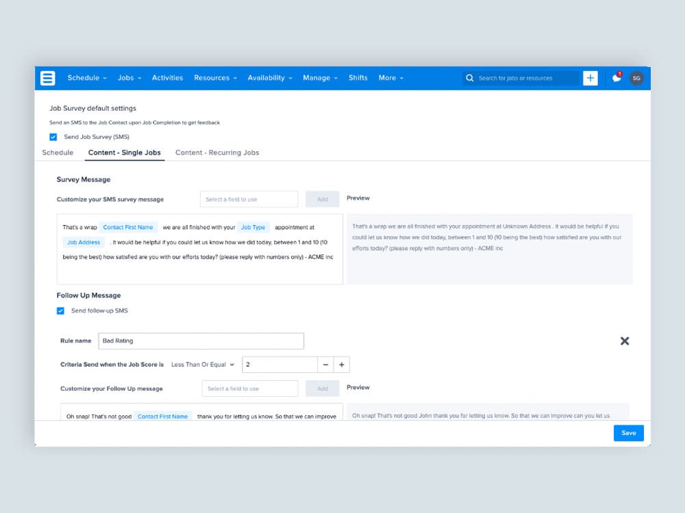 Post Job Survey screenshot 4