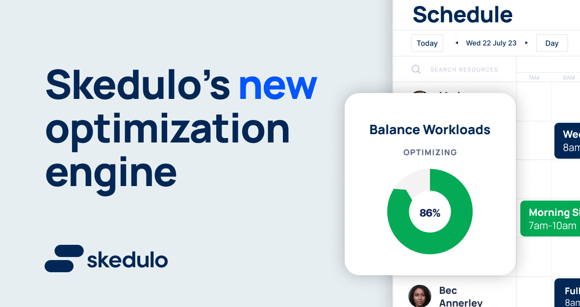 New Product Capability: Create The Optimal Schedule With Skedulo’s Optimization Engine cover image