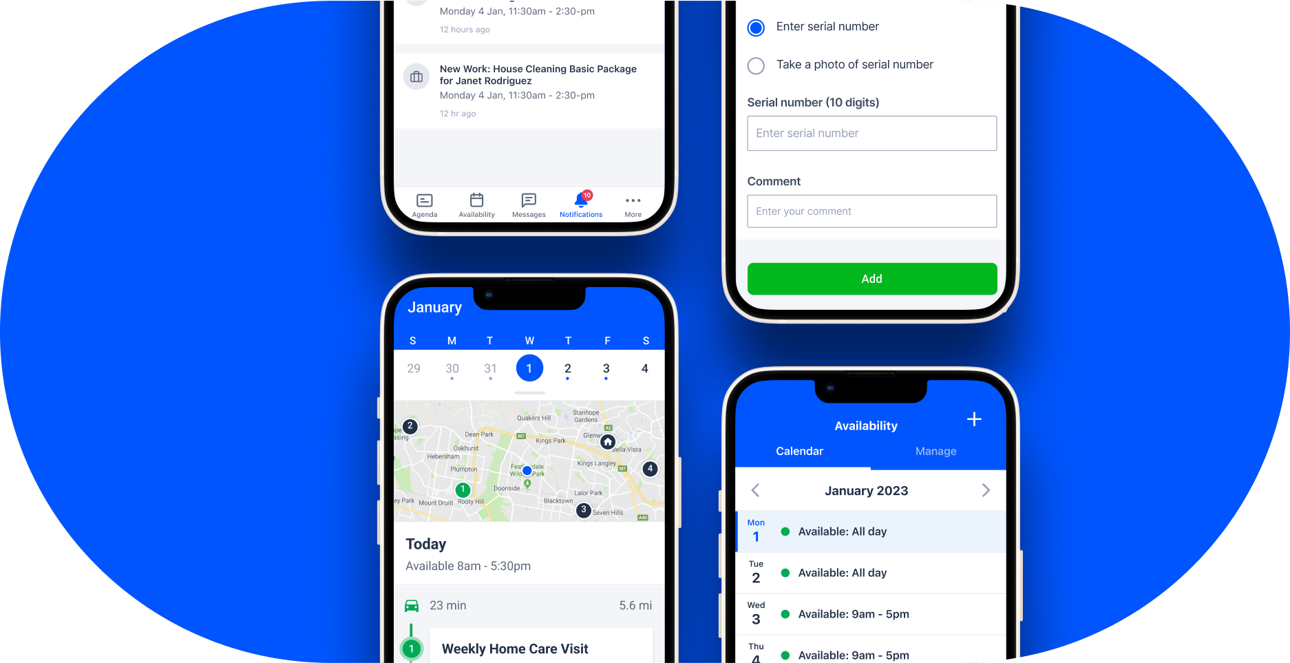 Everything your team needs in the palm of their hands