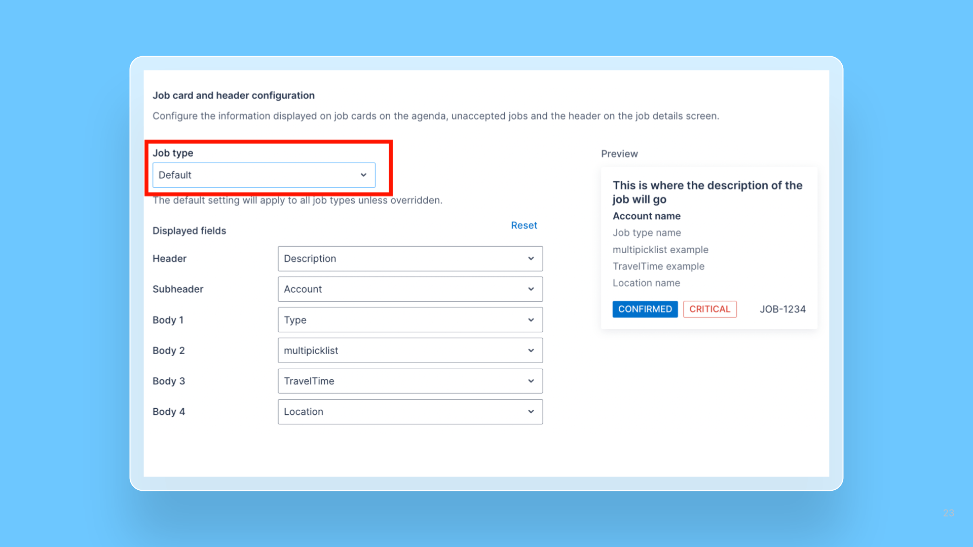 Job Card Customization for Skedulo Plus cover image
