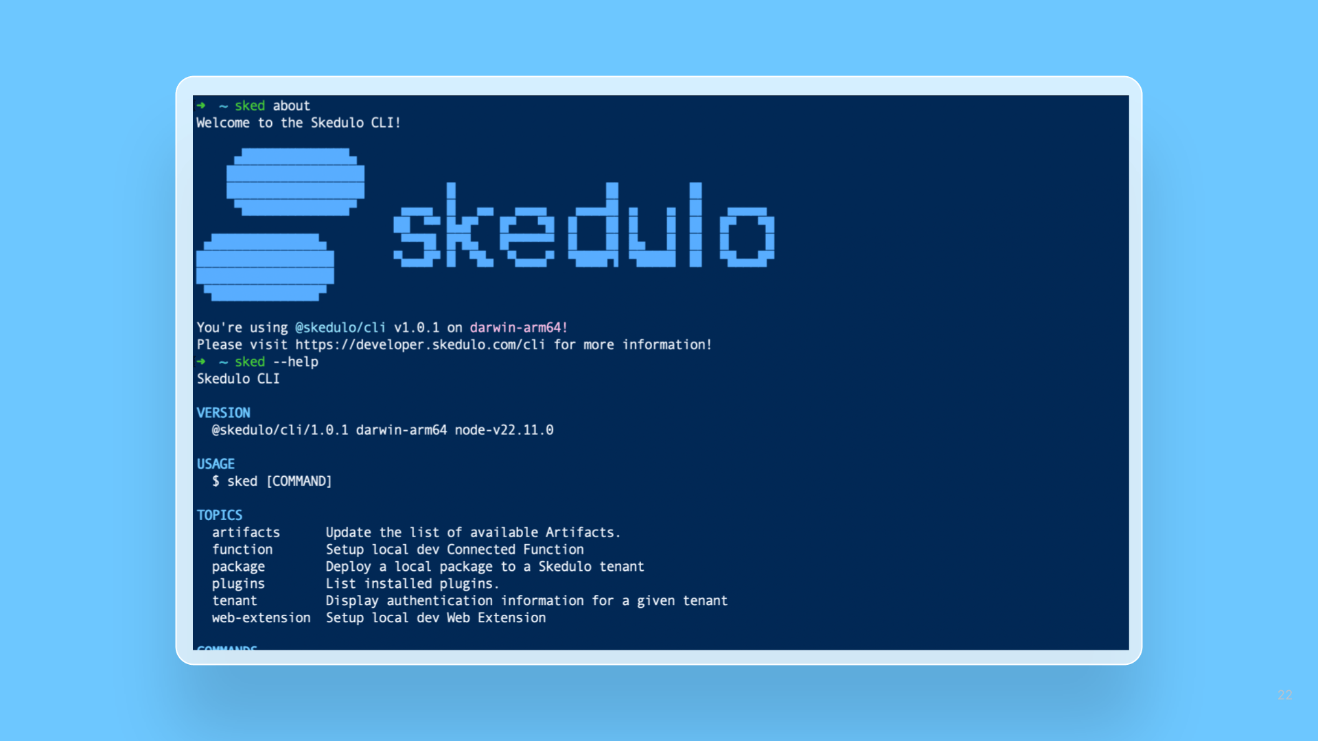 The Skedulo CLI is now Generally Available cover image