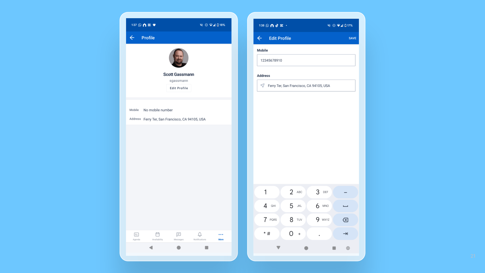 Skedulo Plus – Edit resource profile cover image