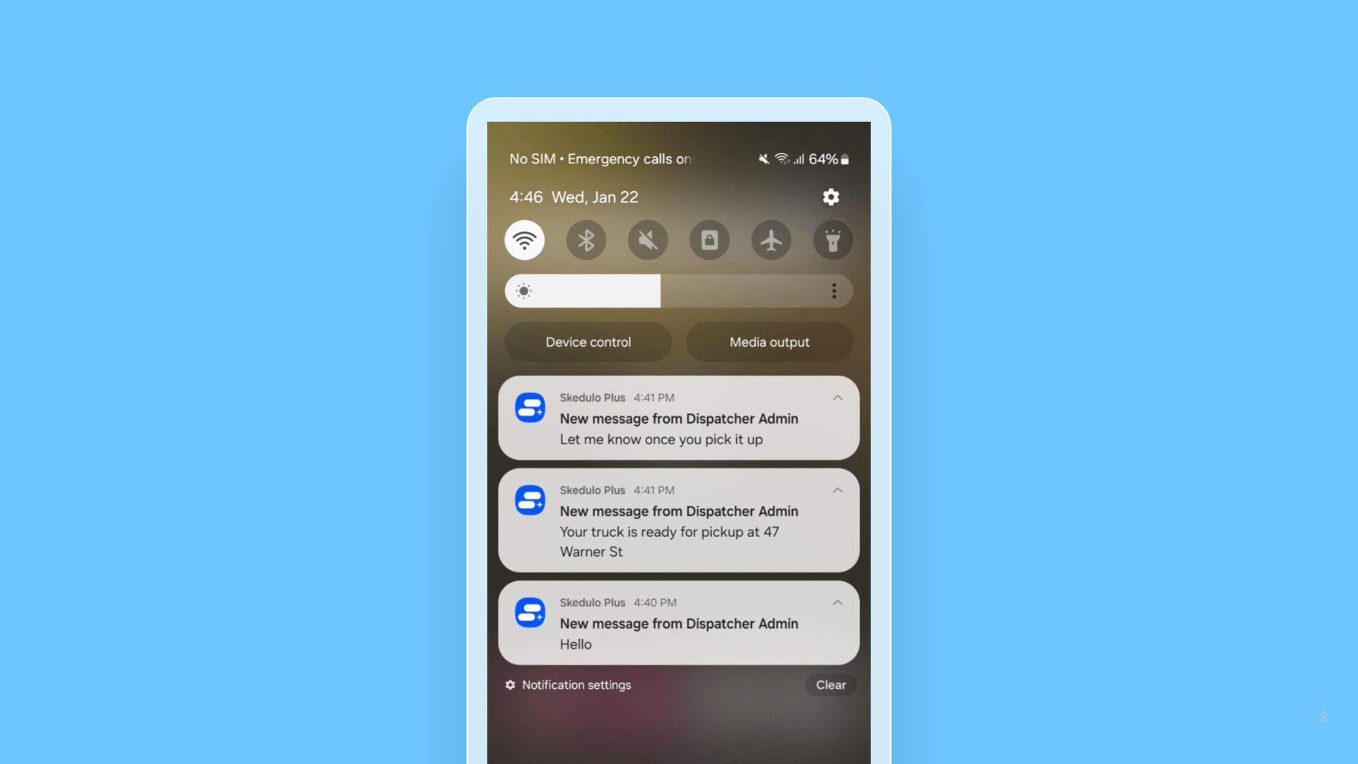 Skedulo Plus – Push notifications for Dynamic Messaging cover image
