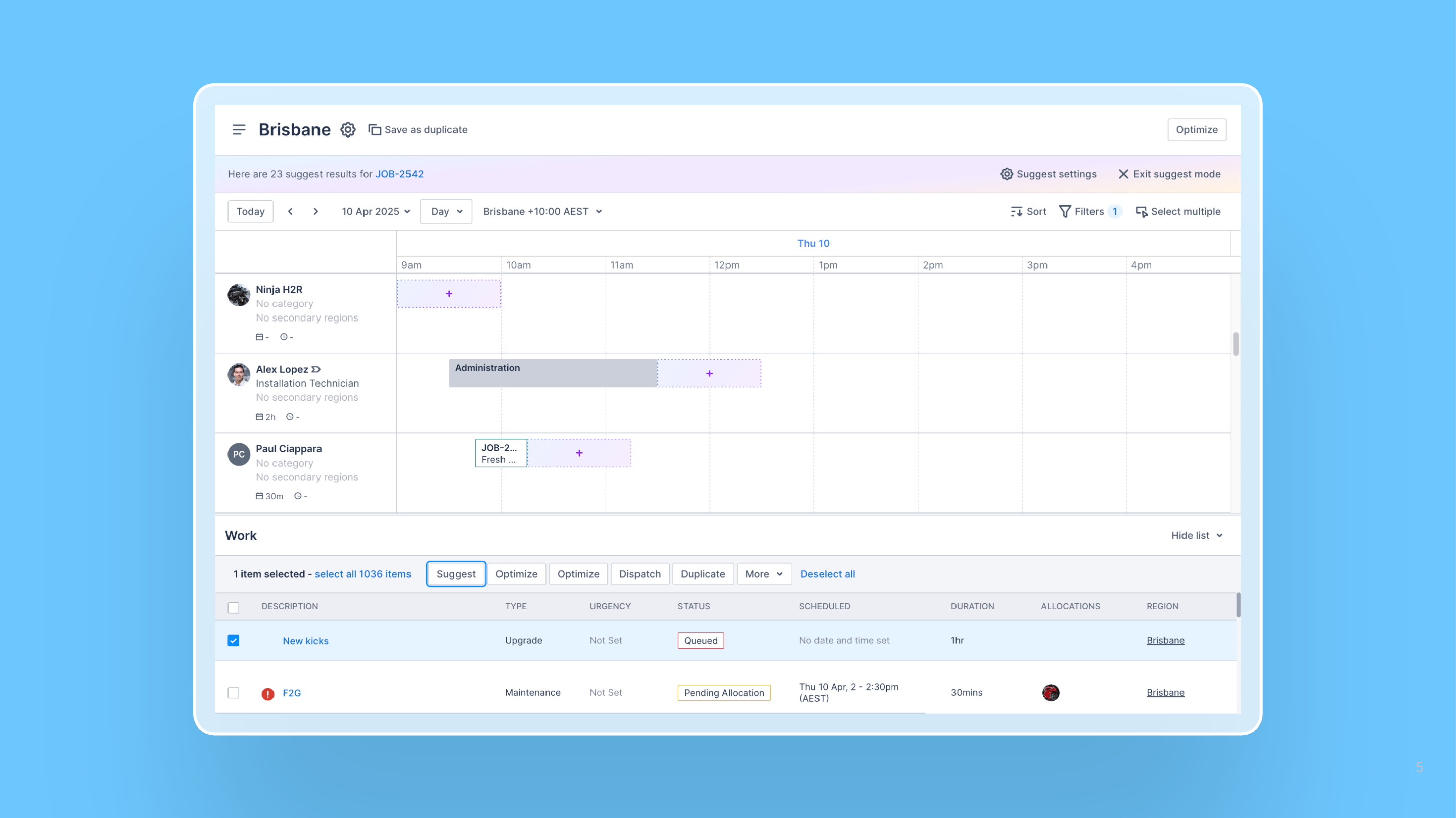 Suggest in the Pulse swimlane for smarter manual scheduling cover image
