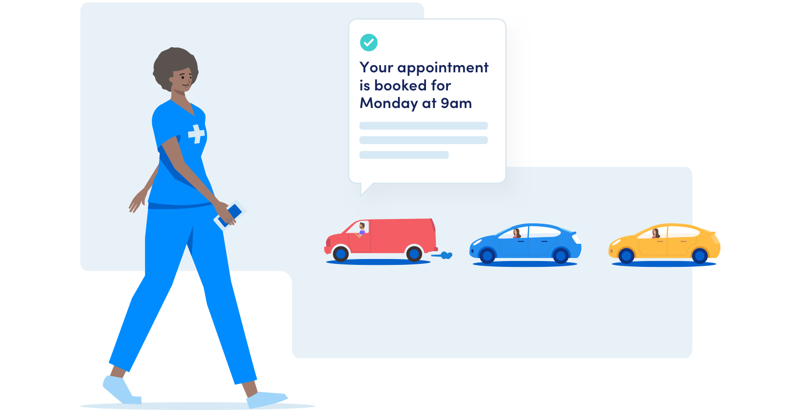 Scheduling software for capacity-based appointment bookings for COVID-19 testing sites